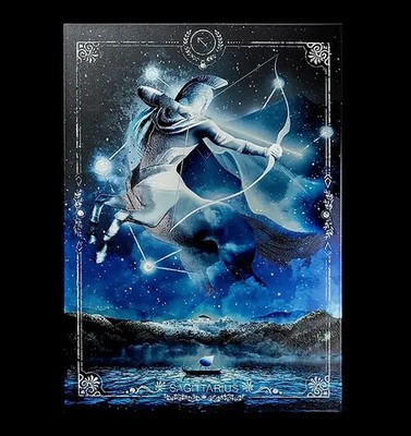 Displate Limited Edition Blessed By The Stars 3D Effekt 45x32cm Metallbild