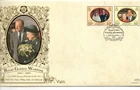 1997 JERSEY - ROYAL GOLDEN WEDDING BENHAM SILK FDC FROM COLLECTION N51