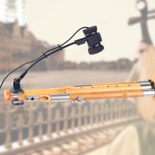 Flute Microphone Stand Clip Microphone Holder