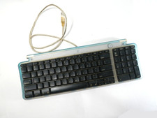 Vintage Apple USB Keyboard Blue iMac Power Mac M2452 Tested Works 