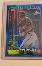 2024 Topps Pro Debut - Jay Beshears #PD-130 Blue Foil /150 (RC)