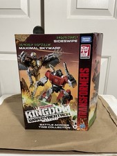 Transformers Kingdom war for cybertron Maximal Skywarp & Sideswipe