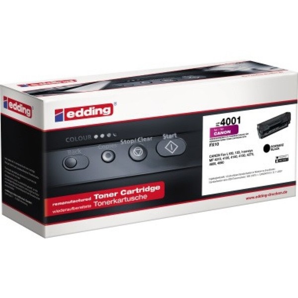 Edding Toner 18-4001 Wie Canon FX10 Schw EDD-4001 Ca. 2.000 Seiten Schwarz-image