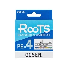 GOSEN Roots PE x 4 Multi Color 200m 0.4号