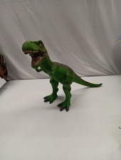 2011 Green Tyrannosaurus Rex Dinosaur Large Rubber Toys R Us 12"