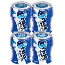 Orbit White Peppermint , 40 Piece Bottle Pack of 4 , Sugar Chewing