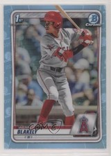 2020 Bowman Draft Chrome Sky Blue Refractor Werner Blakely #BD-128 5k5