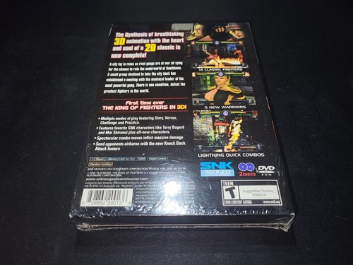 King of Fighters: Maximum Impact Box Set Playstation 2 PS2 ¡NUEVO PRECINTADO! - Imagen 2 de 6