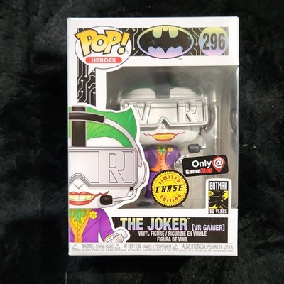 Funko Pop! Heroes The Joker VR Gamer GameStop Exclusive Chase #296