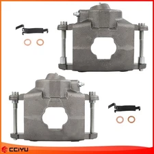 Pair Front Disc Brake Calipers For 79-86 Cadillac Fleetwood 79-82 GMC Jimmy RWD