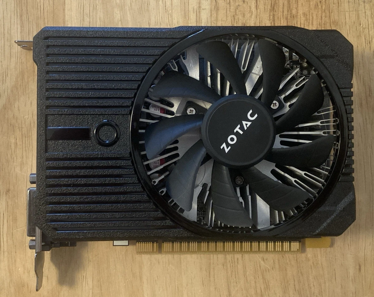 ZOTAC NVIDIA GeForce GTX 1050 Ti 4 GB Memory Computer Graphics
