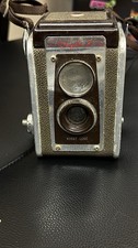 Vintage Kodak Duaflex IV Camera Kodet Lens 620 Film Shutter Works 1950s USA