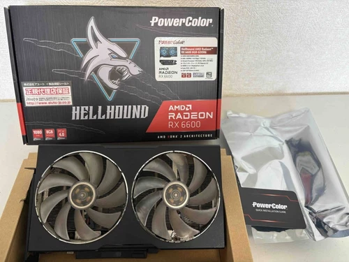 PowerColor Hellhound Radeon RX 6600 8GB GDDR6 Graphics Card AMD GPU