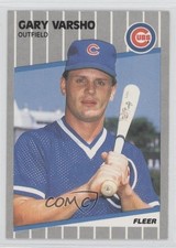 1989 Fleer Gary Varsho #441 3b8