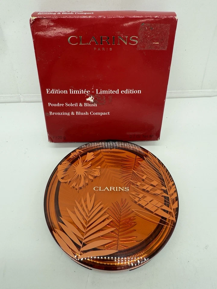 CLARINS PARIS LIMITED EDITION BRONZING & BLUSH COMPACT (0.7oz) - Image 2 of 4