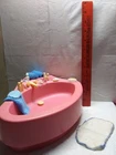 Vintage 1979 Barbie Dream Furniture Collection Luxury Spa Bathtub + Accessories