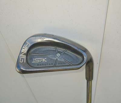 Ping ISI K Sand Wedge 3 (S3) Silver Dot Steel Shaft Stiff 36.5'' Right Hand (RH)