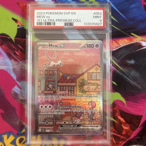 PSA 9 Pokemon Black Star Promo Mew EX SVP EN #053 MINT Condition!!