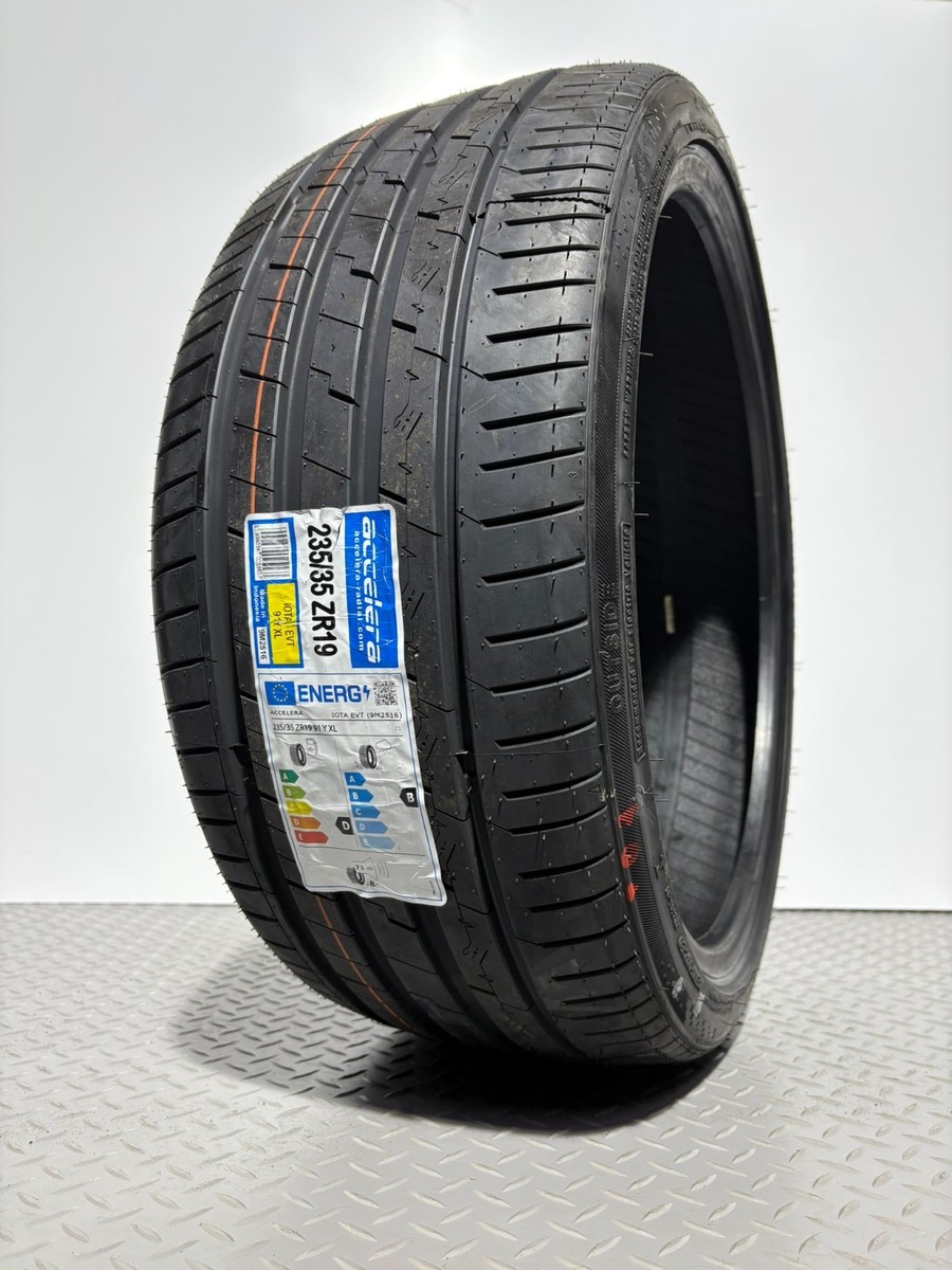 アクセラ235.35.20 4 X ACCELERA TYRES 235/35ZR19 91Y XL 235 35 19 EXTRA LOAD B WET