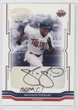 2005 Donruss Throwback Threads Signature Marks 11/25 Shannon Stewart Auto 0b5