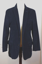 j crew navy corduroy men's sportscoat jacket: S