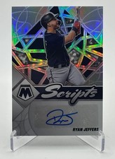 Ryan Jeffers 2022 Panini Mosaic Silver Prizm Auto ( Twins )