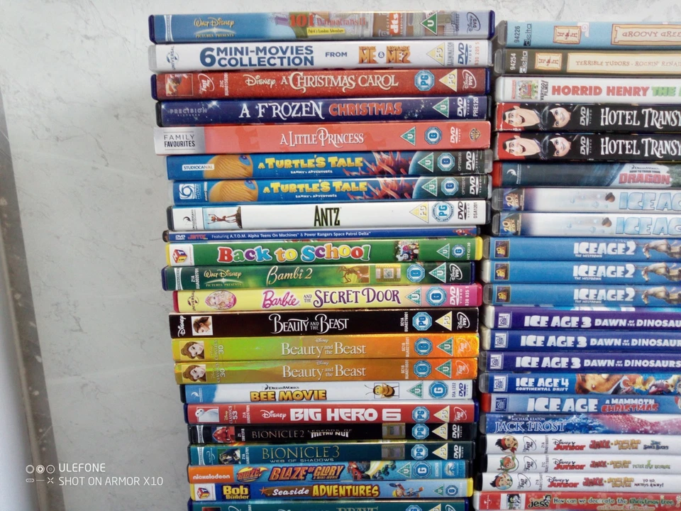 Kids DVD Multi Listing Film TV Childrens No Case Bundle Up Disney All £1 Each - Image 2 of 4