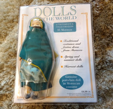 Porcelain Dolls of the World No. 35 Morocco in Traditional Costume.  Sealed