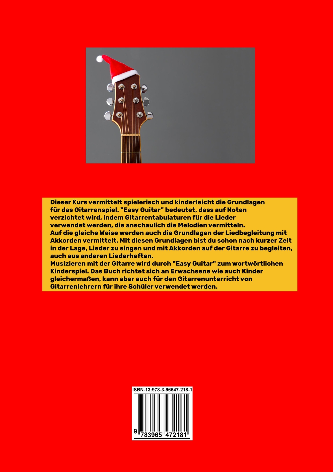 Thumbnail - Easy Guitar Weihnachtslieder, Matthias Junge