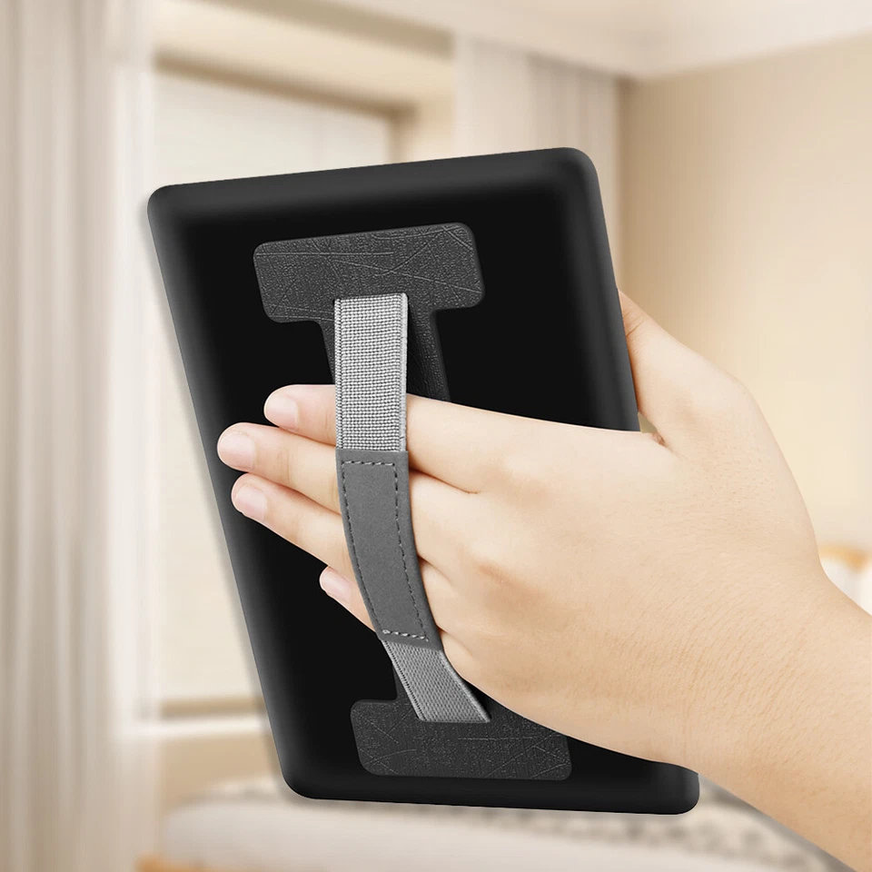 Tablet Handed Grip Strap Holder Tablet Hand Holder for 6-8 Inch Kindle (Grey) - Image 2 of 4