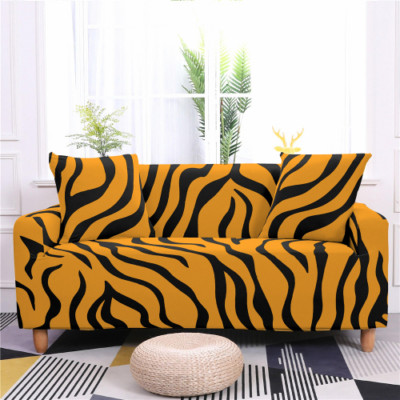 AnimalSkin Leopard Print Tiger PatternSlipcover CouchCover LivingRoom 1/2/3Seat 