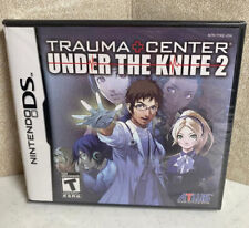 BRAND NEW Trauma Center Under the Knife 2 Nintendo Ds Factory Sealed ATLUS