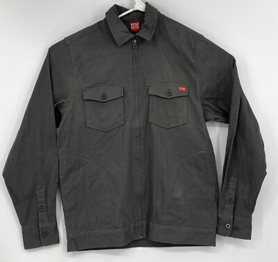 Fifty 7 Jacks Surfboard Full Zip Jacket Shacket Mens Sz Medium Gray