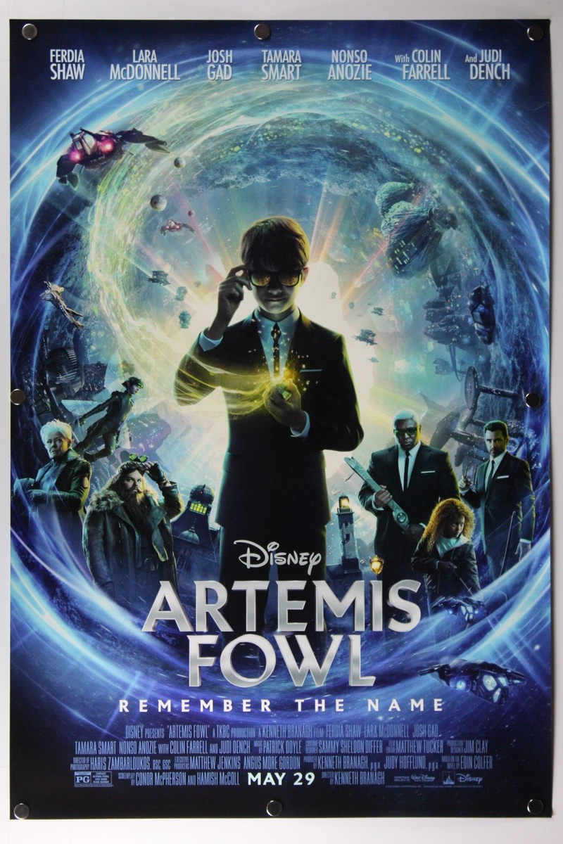 Artemis Fowl 2020 Double Sided Original Movie Poster 27