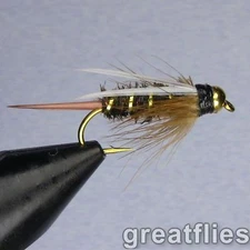 1 dozen (12) - Prince Nymph - Bead Head