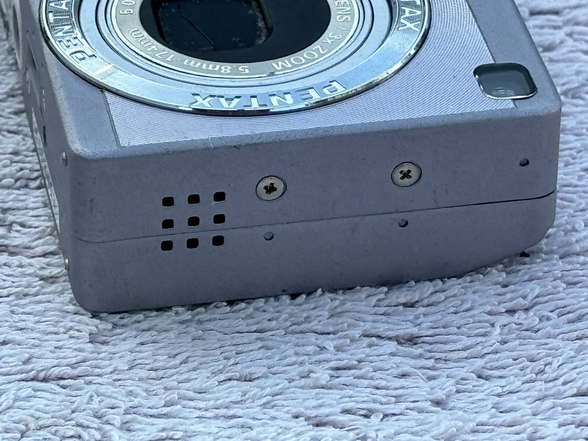 PENTAX Pentax Optio S5i 5.0MP Digital Camera - Silver Untested As