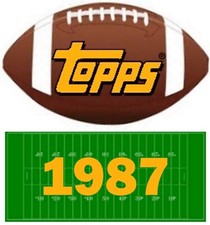 1987 Topps Football #203 - #393  ***Your Choice***  Buy More and Save Up to 50%!