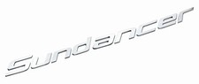 1Pc For SEA RAY SUNDANCER BOAT EMBLEM LOGO BADGE NEW CHROME LETTERS 24.25