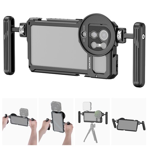 NEEWER Phone Cage Video Rig Kit for Samsung S23 ULTRA with Dual Side ...