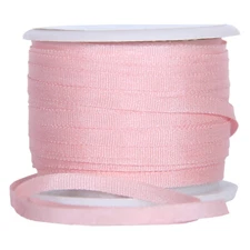 Threadart 100% Pure Silk Ribbon - 2mm Light Salmon - No. 537- 10 Meters