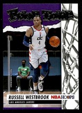 2021-22 Panini Hoops Prime Twine Russell Westbrook Los Angeles Lakers #16