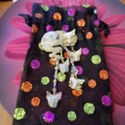 Vtg Signed Lunch at the Ritz Jewelry  1984 Gray Cat Kittens Moveable Pin/Brooch