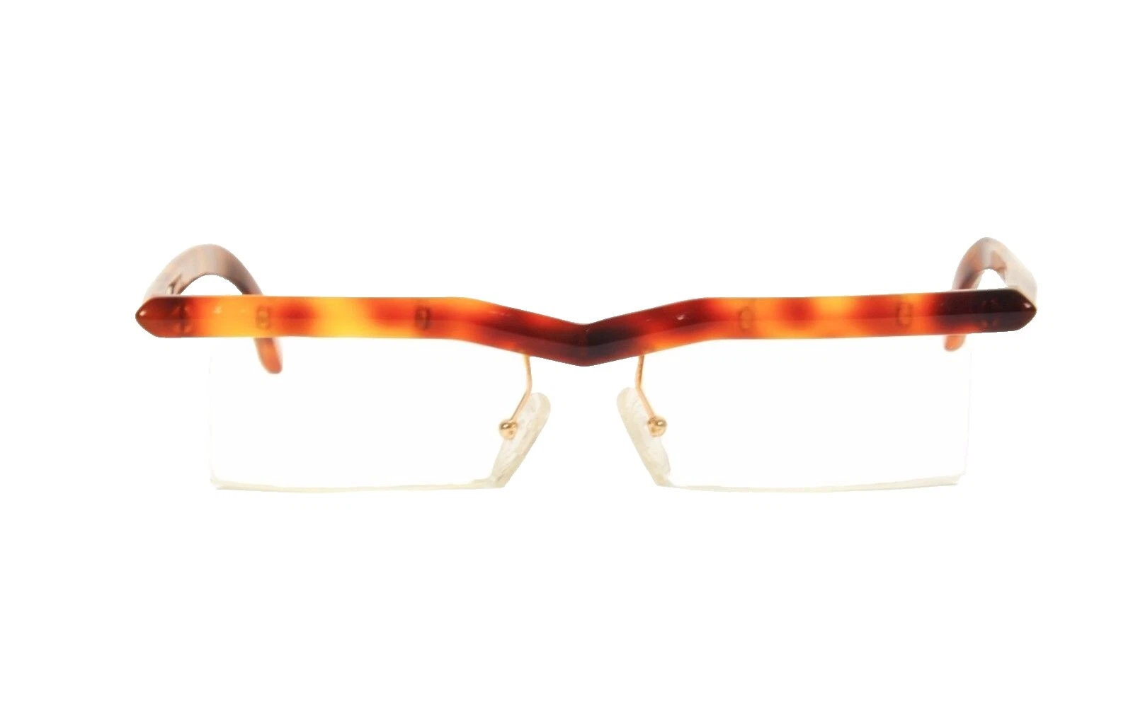 Plastic Rimless Vintage Eyeglasses