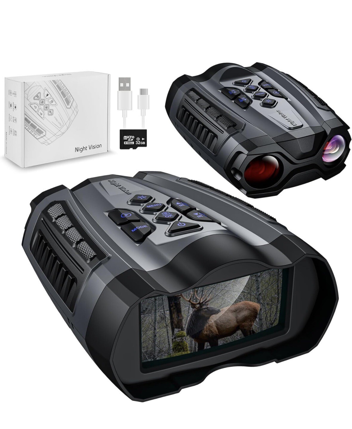 NEW CREATIVE XP Night Vision GogglesMilitary Grade, Digital Infrared