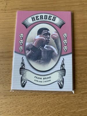 Futera Vintage Multi Sport Boxen 2024 Karte, Frank Bruno 