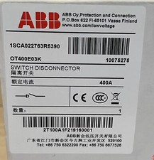 ABB Disconnect Switch OT400E03K