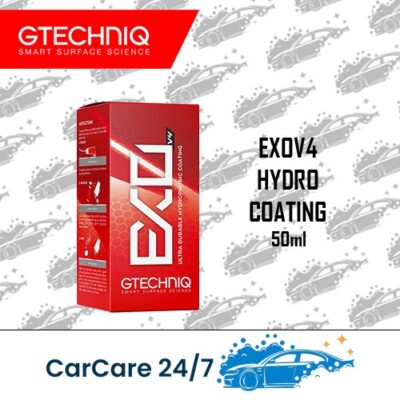 GTECHNIQ ULTRA ROBUSTE HYDROPHOBE BESCHICHTUNG HOCHGLANZ EXOV4 - 50ML