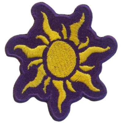 Sun Shinning Kleid Kleidung zum Aufbügeln Aufnähen bestickt Patch