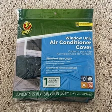 Air Conditioner Cover Window Unit Standard Size 27" x 18" x 25" Duck Brand