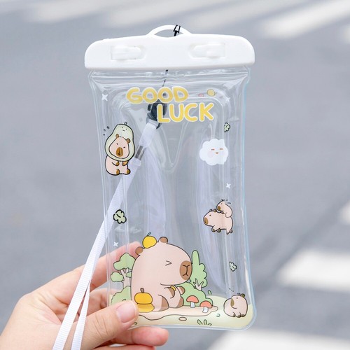 Cartoon Waterproof Phone Case Hanging Phone Cover Durable Phone Bag - Picture 9 of 10